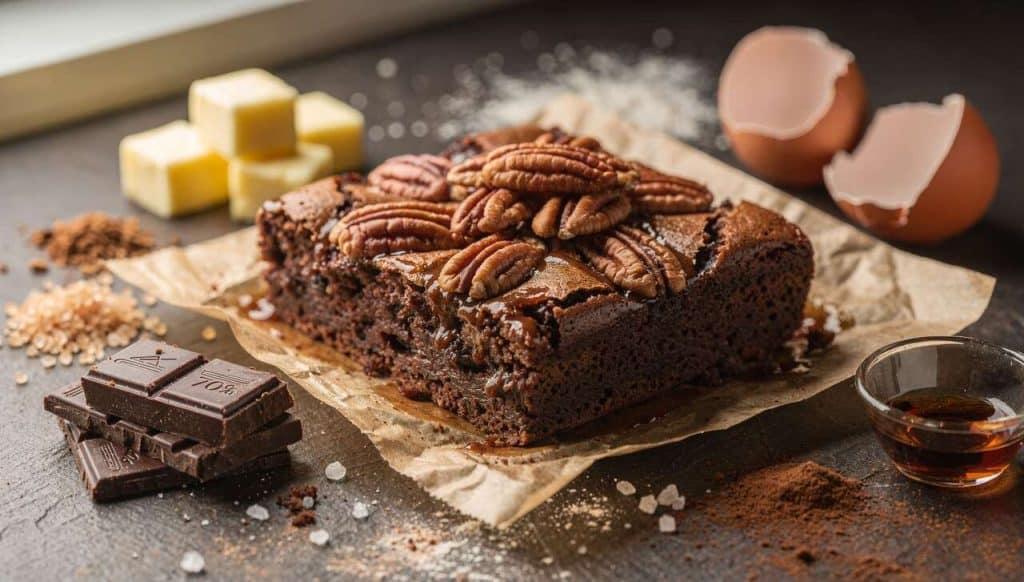 Brownie aux noix de pécan : recette gourmande