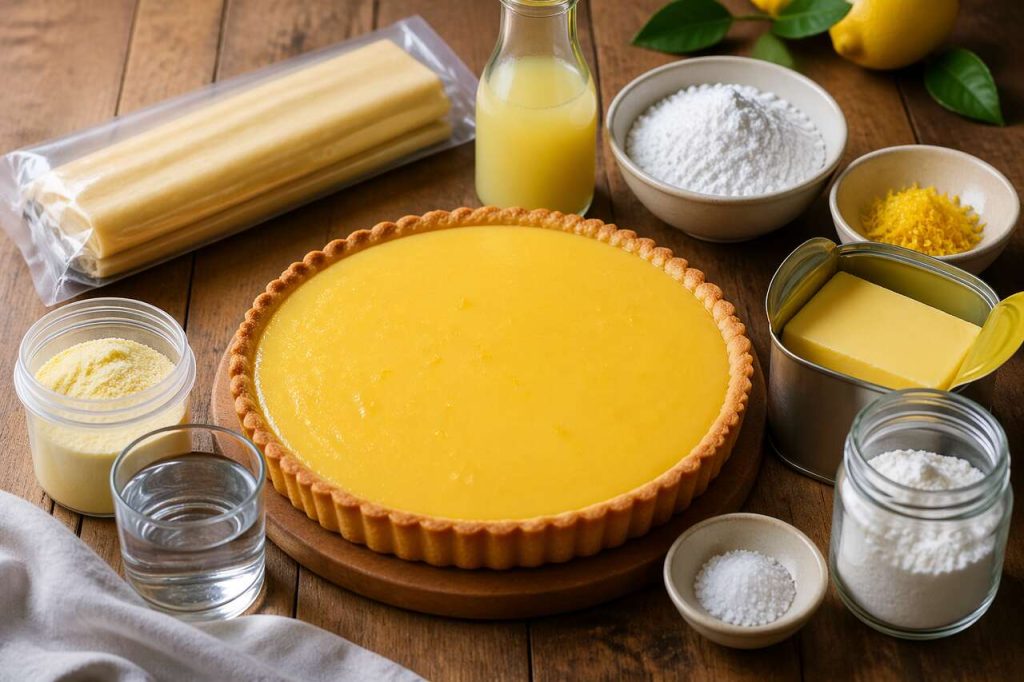 Tarte au citron : recette simple et savoureuse
