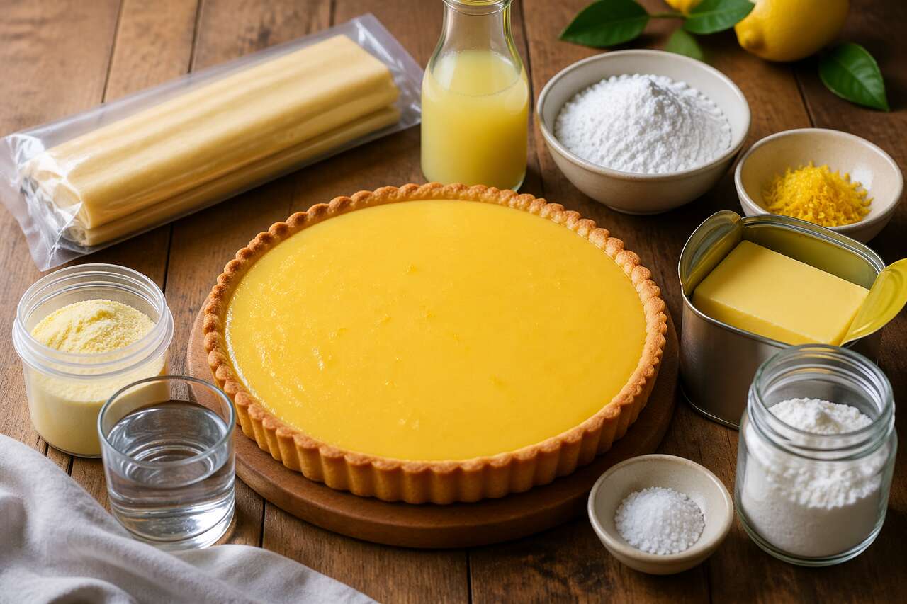 Tarte au citron : recette simple et savoureuse