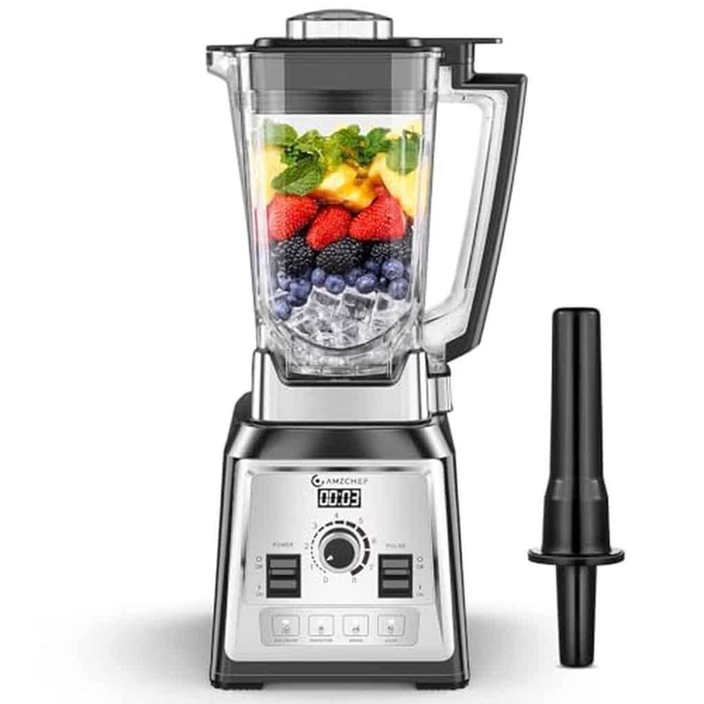 Test : blender AMZCHEF 2000W, puissance et polyvalence