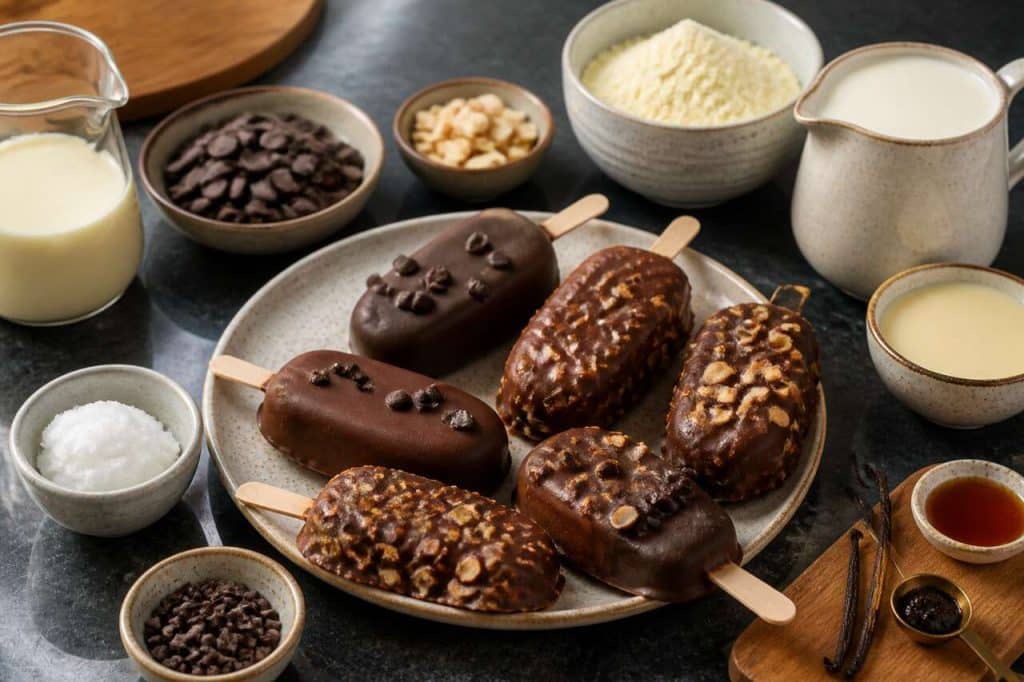 Recette de glaces maison faรงon magnum