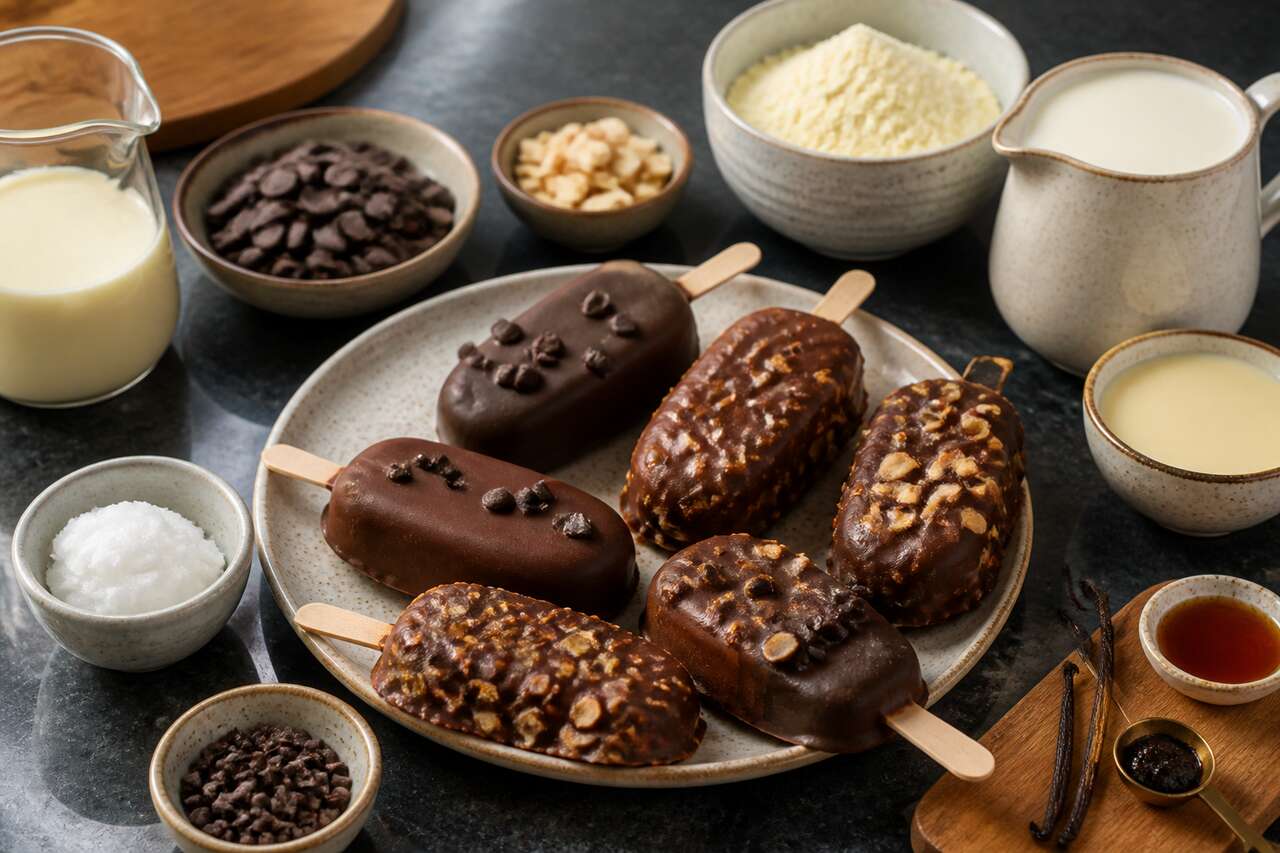 Recette de glaces maison façon magnum