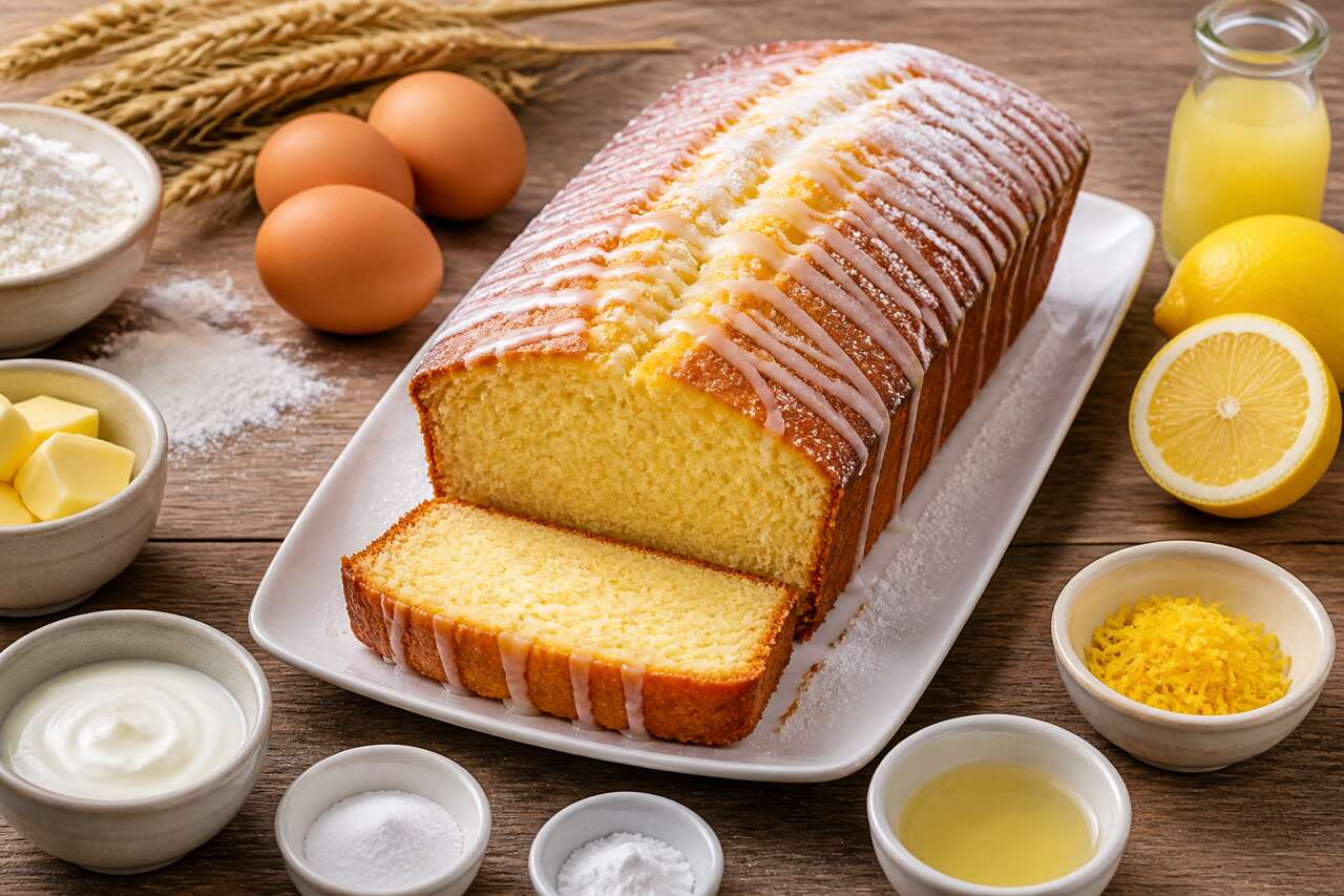 La meilleure recette de cake au citron moelleux et fondant