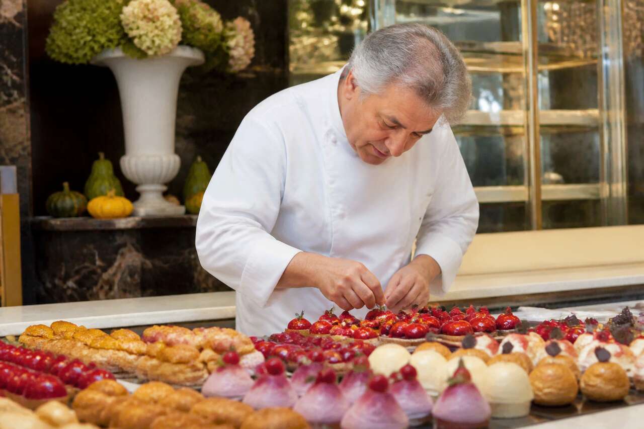 Rencontre avec le maître pâtissier aux halles de lyon Rencontre avec le maître pâtissier aux halles de lyon