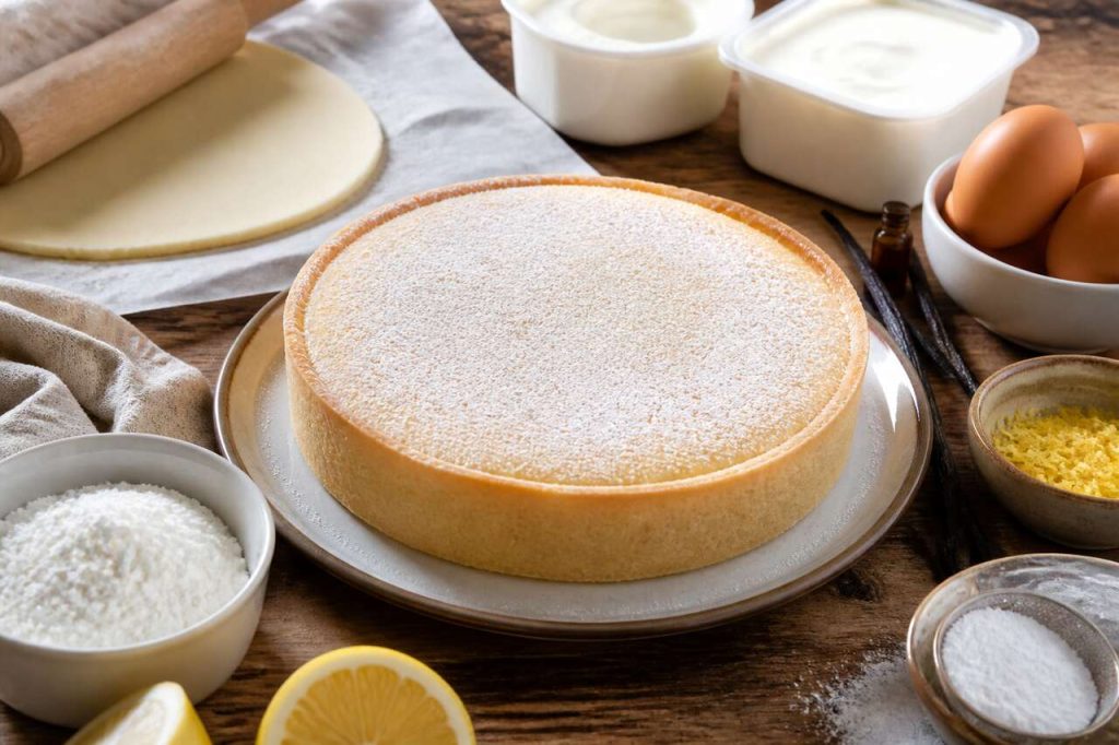 Recette de tarte au fromage blanc