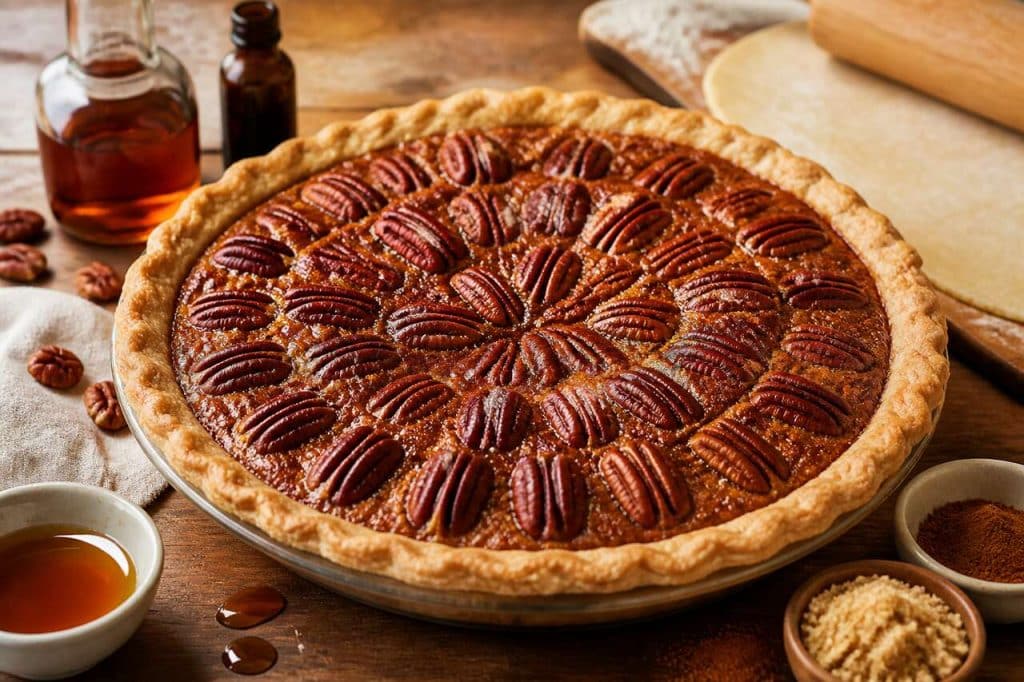 Recette de tarte aux noix de pécan