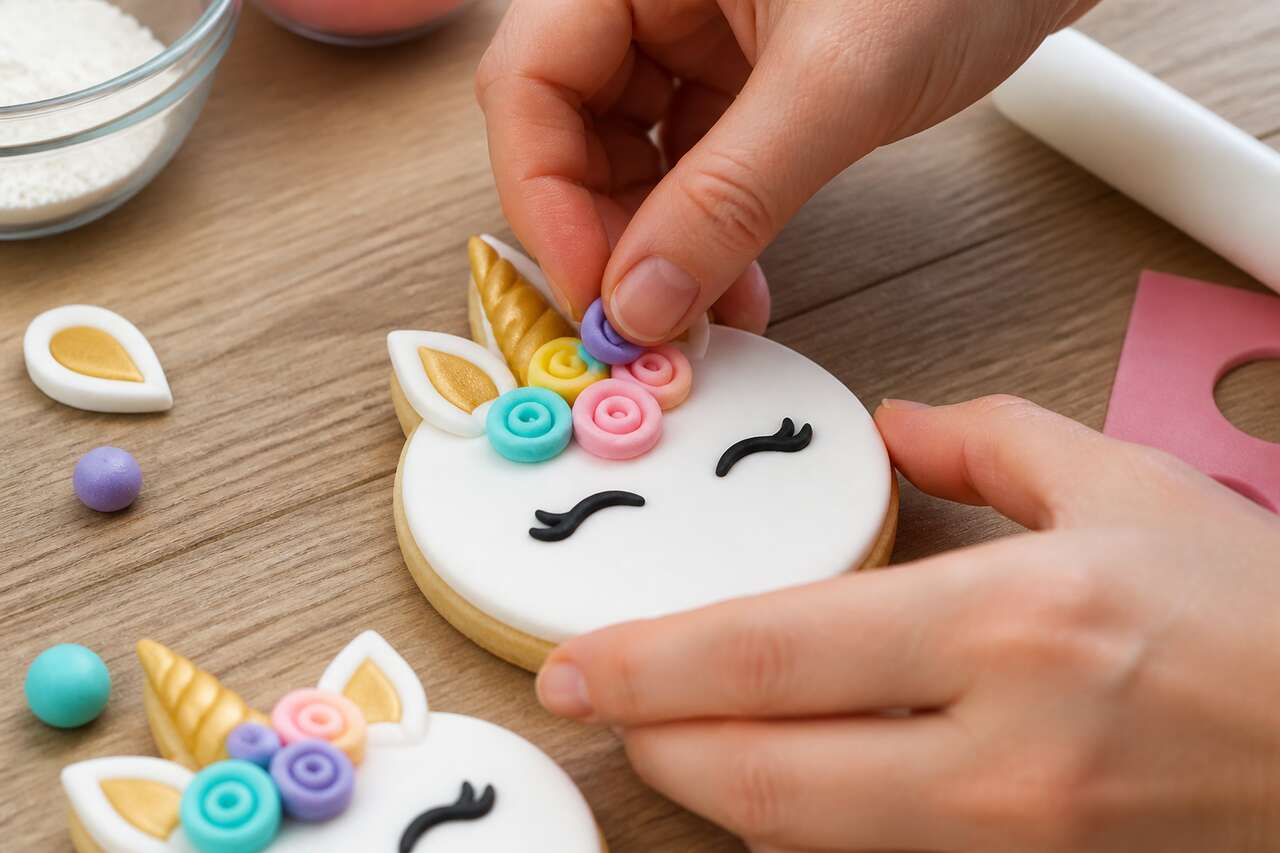 Comment réussir la décoration de biscuits avec pâte à sucre ?