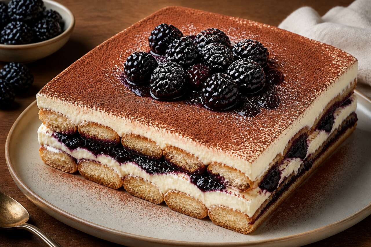 Recette du tiramisu aux mûres