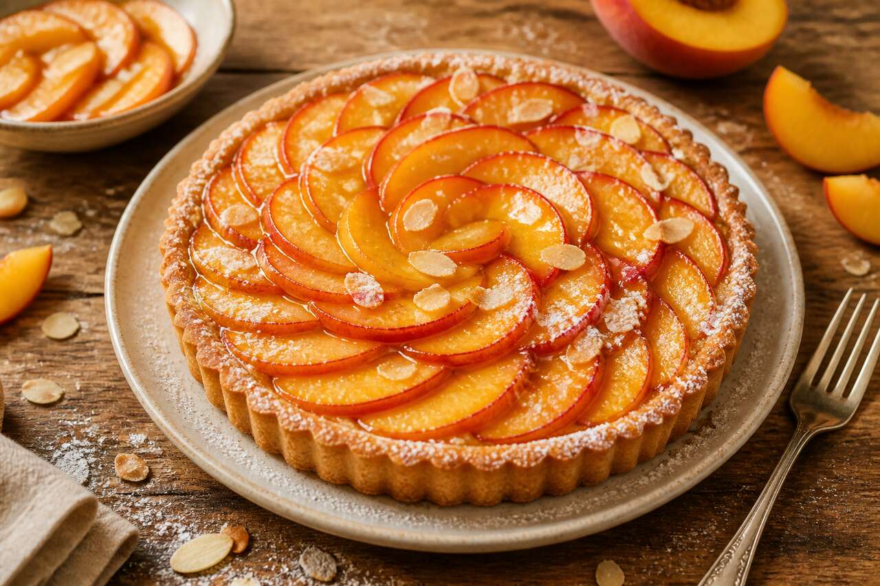 Recette de tarte aux nectarines