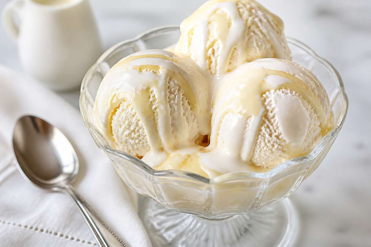 Crème glacée express à 2 ingrédients sans sorbetière