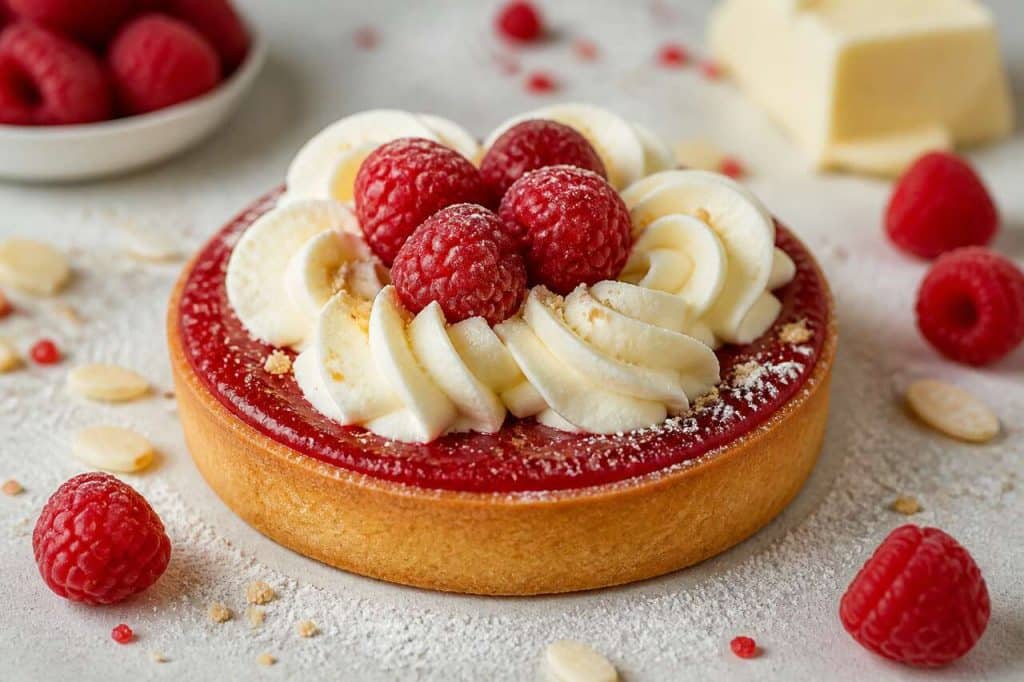 Recette de tartelette inspiration framboise