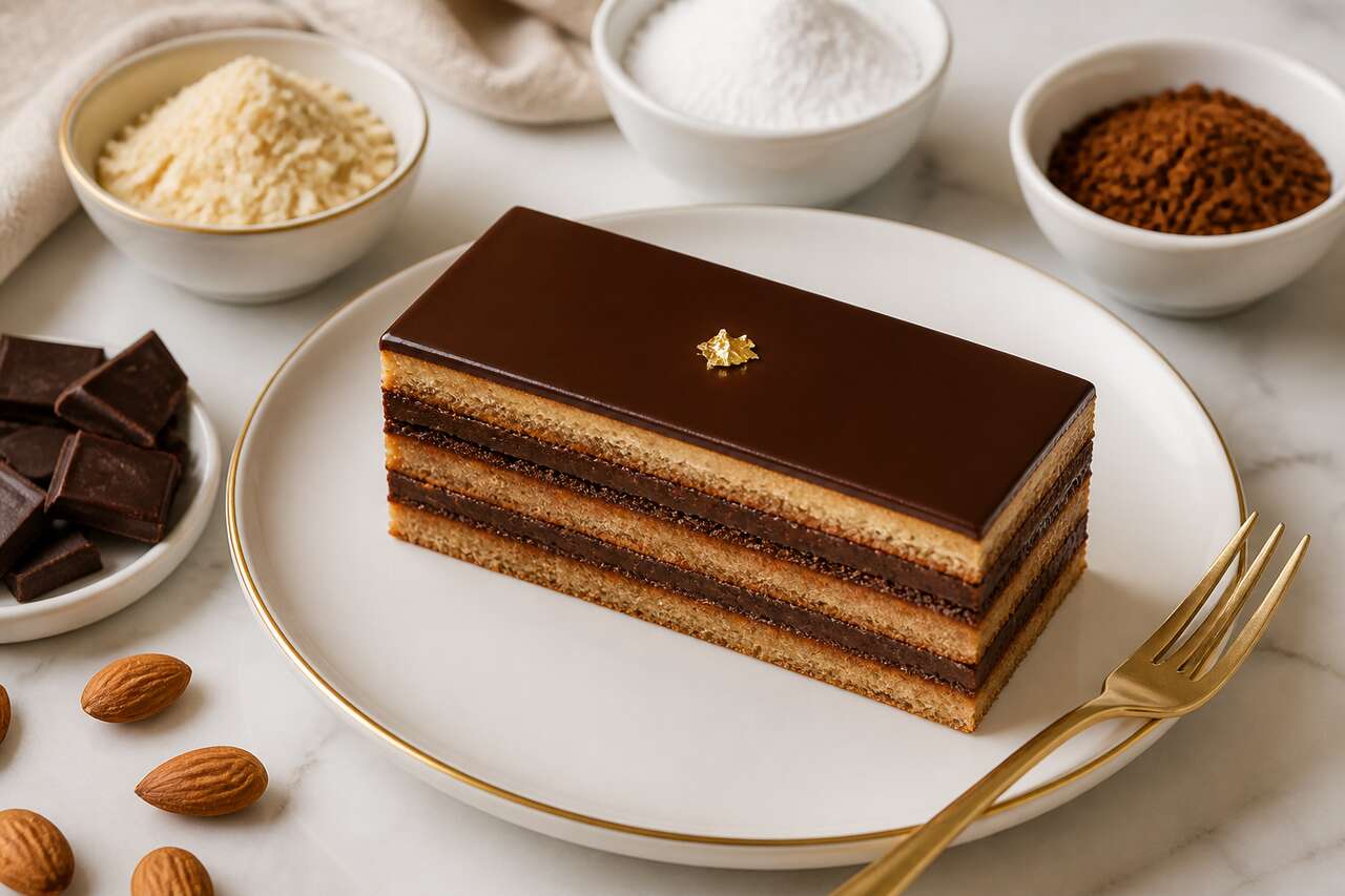 Recette détaillée de l'opéra : le gâteau classique de la pâtisserie française