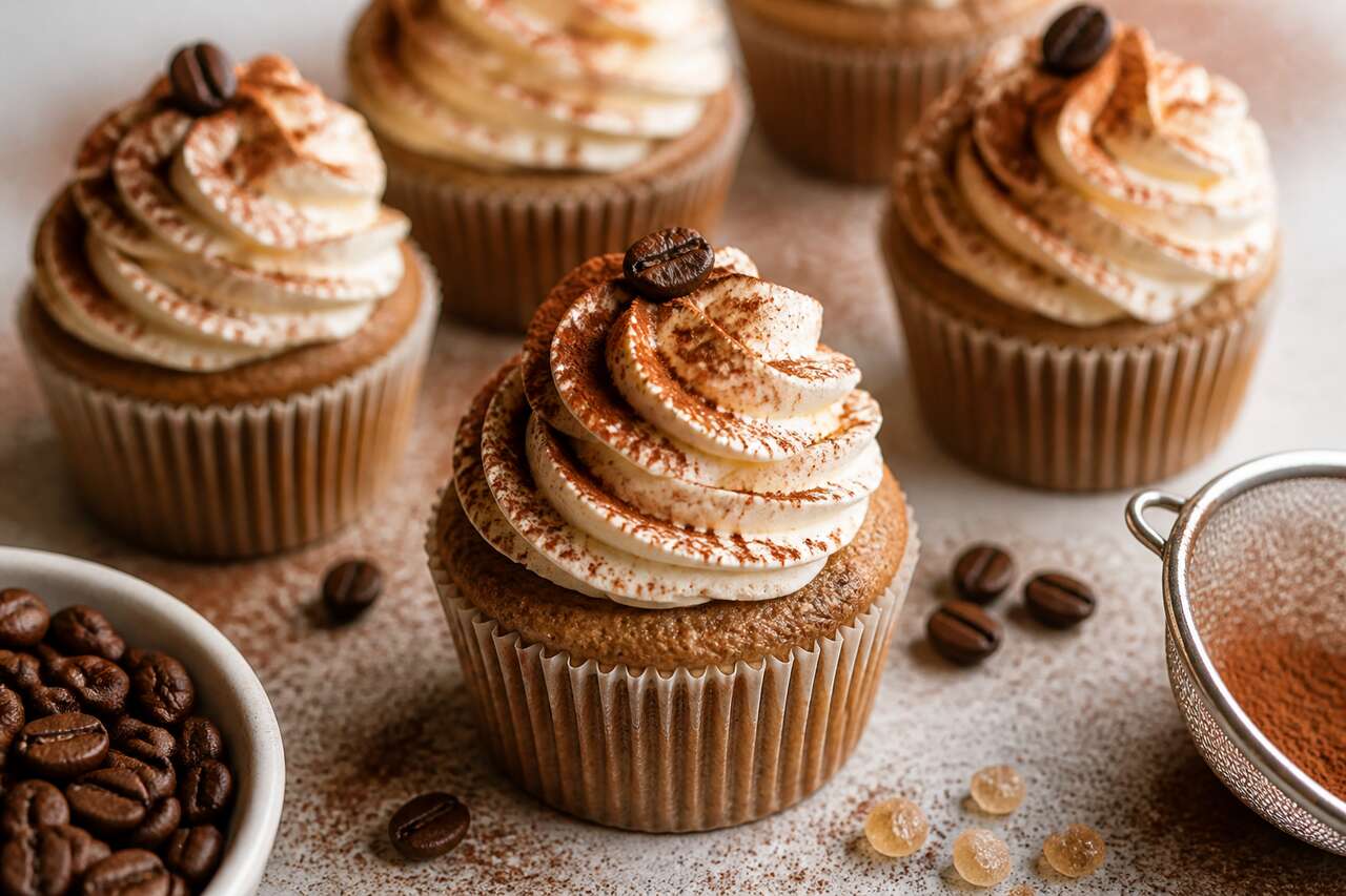 Recette des cupcakes tiramisu