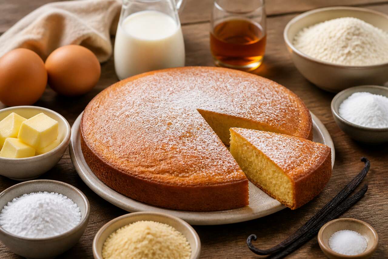 Recette du gâteau basque de Pablo Gicquel