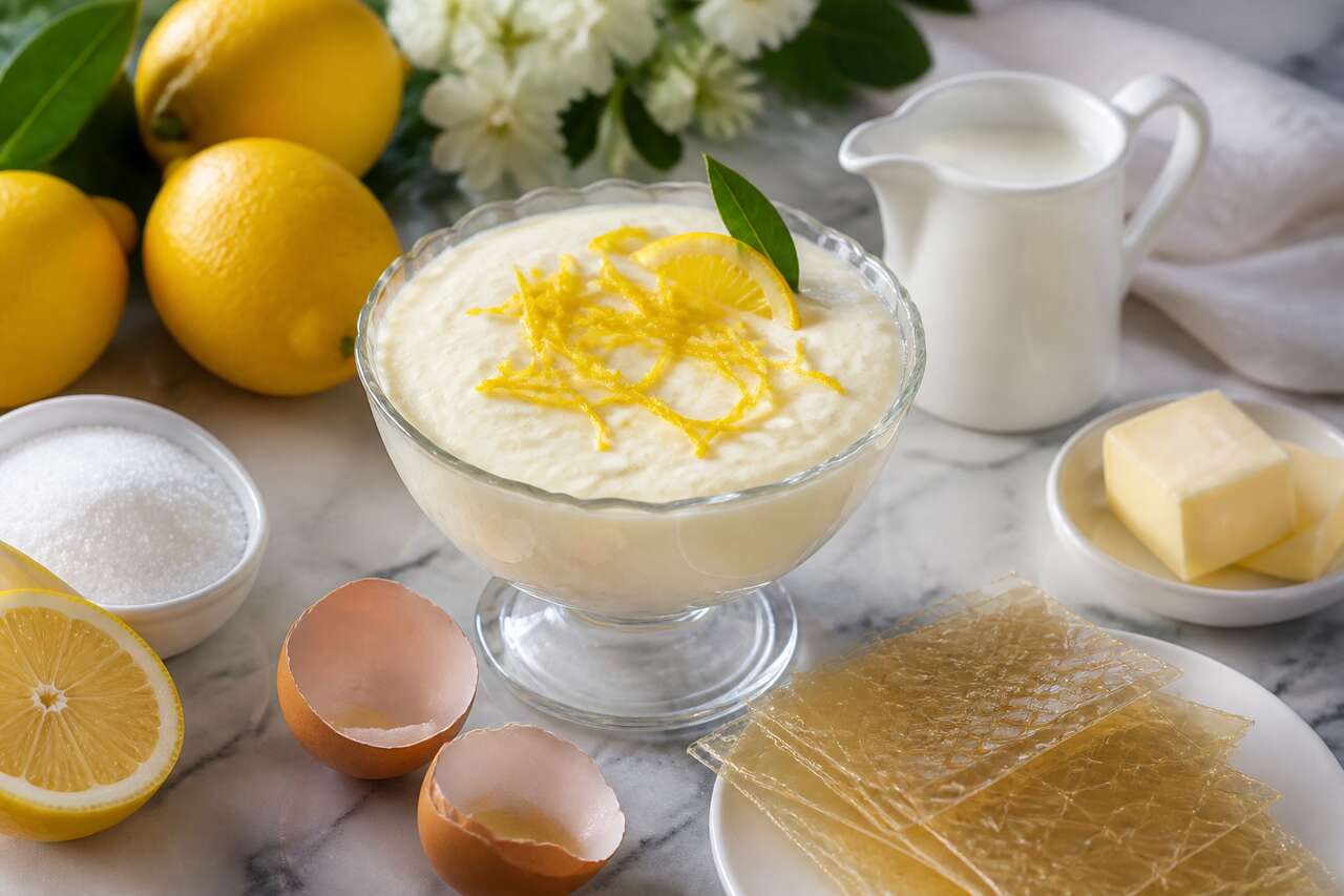 Recette de mousse au citron légère et onctueuse