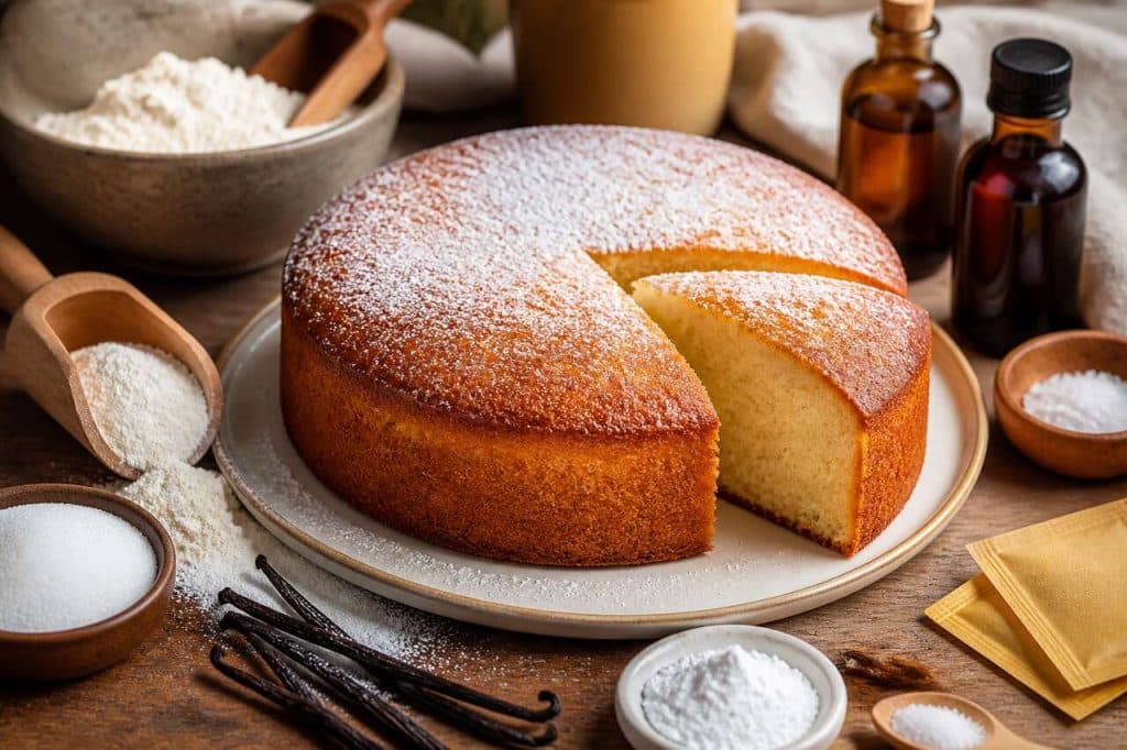 Recette du gâteau lorrain à la vanille
