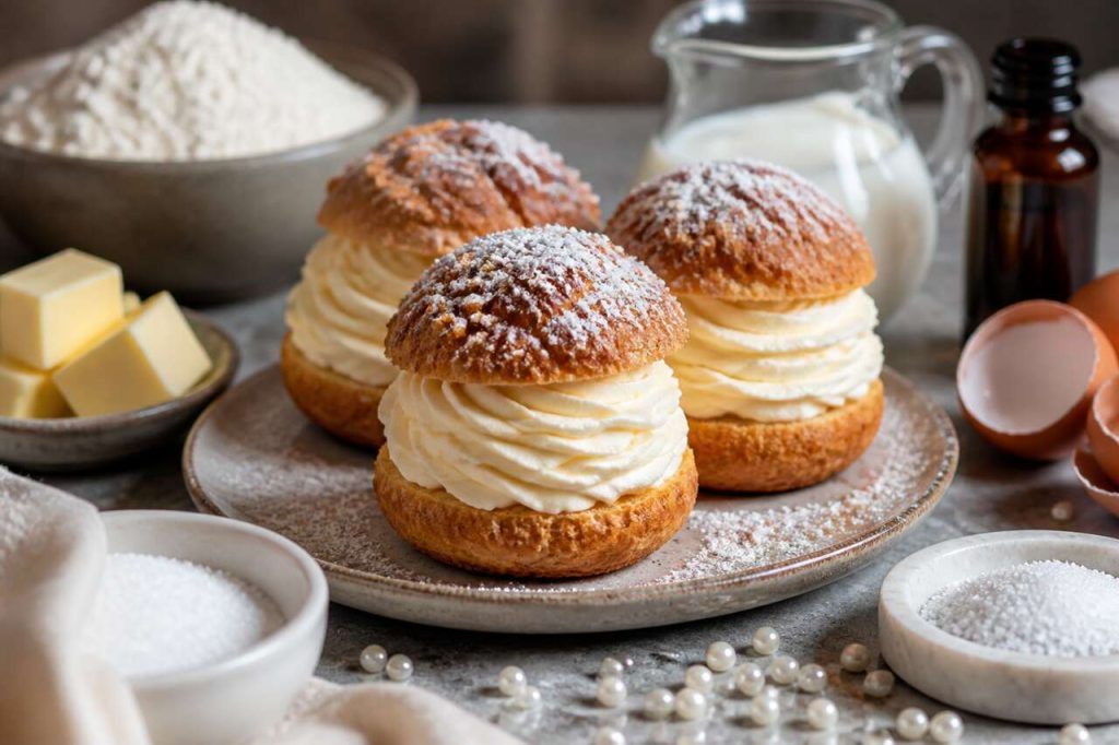 Recette des choux chantilly moelleux et croustillants