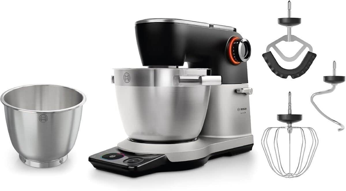 Test : bosch robot pâtissier Série 8 MUMS8ZS18, puissance et précision