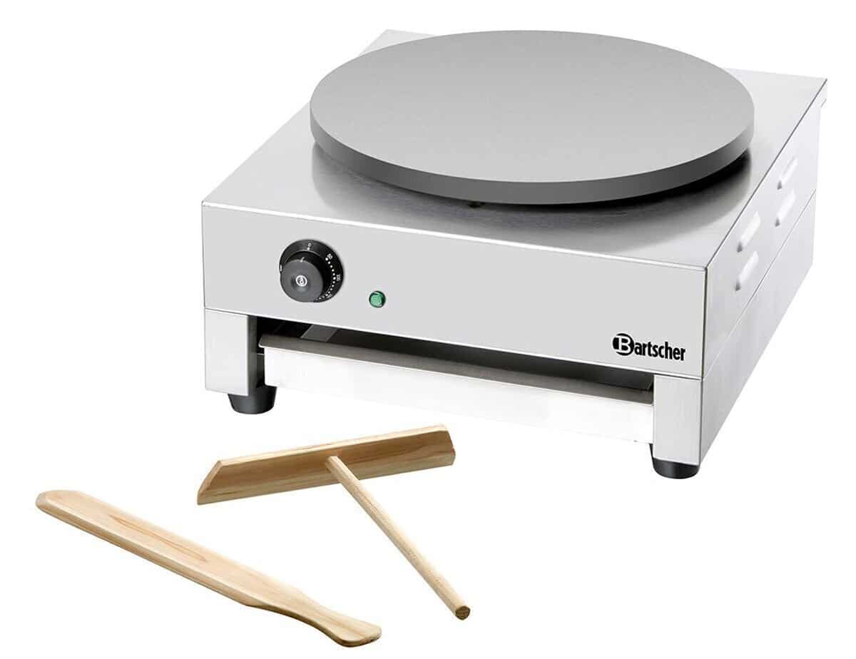 Test de la crêpière électrique Bartscher