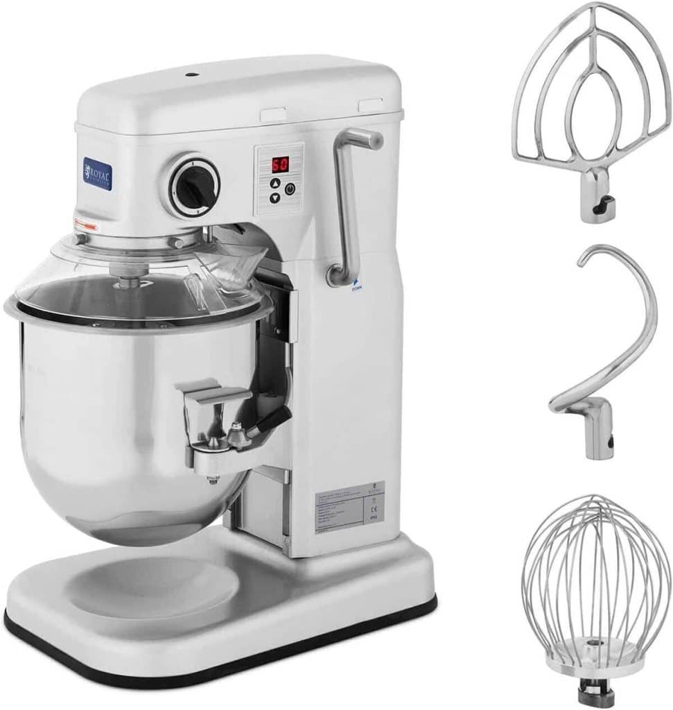 Test du pétrin Royal Catering RCPM-10, 1b : puissance et capacité