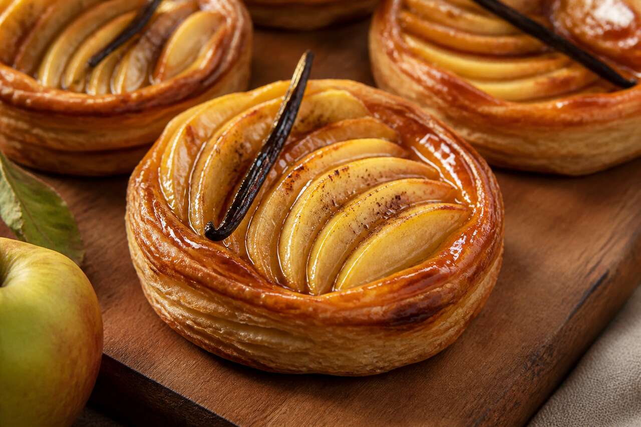 Recette de tartelettes aux pommes inspirées d'Alain Passard