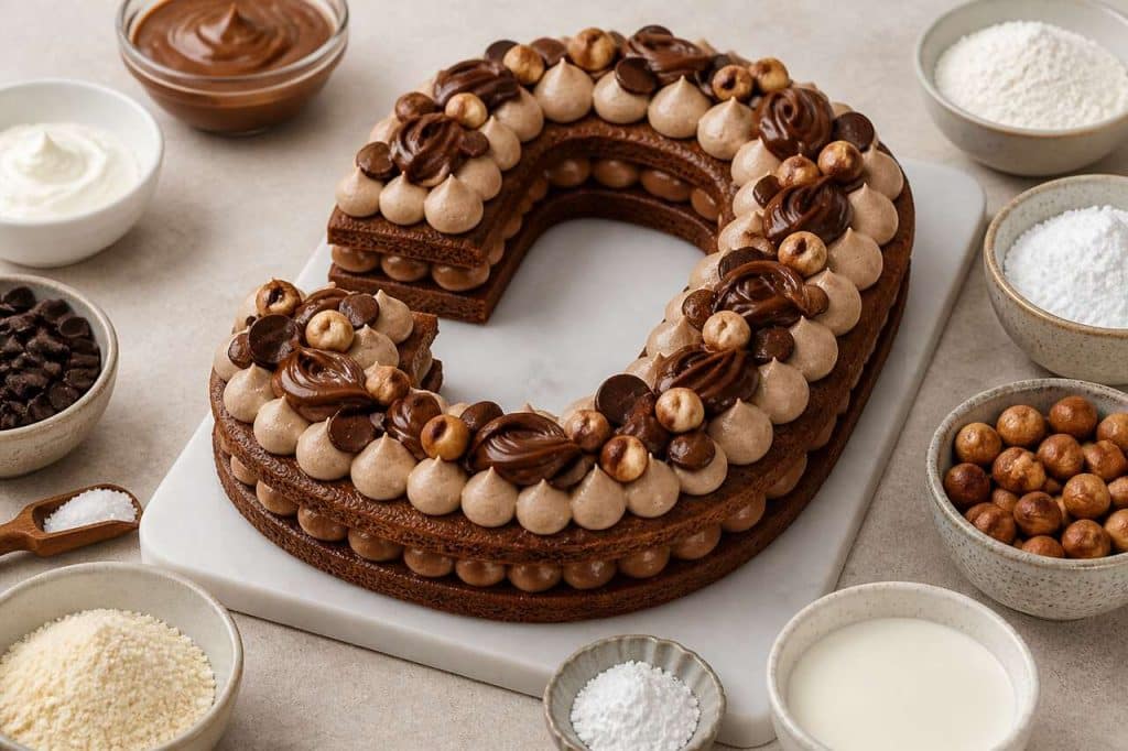 Recette de number cake au chocolat gianduja : le gâteau tendance facile à réaliser