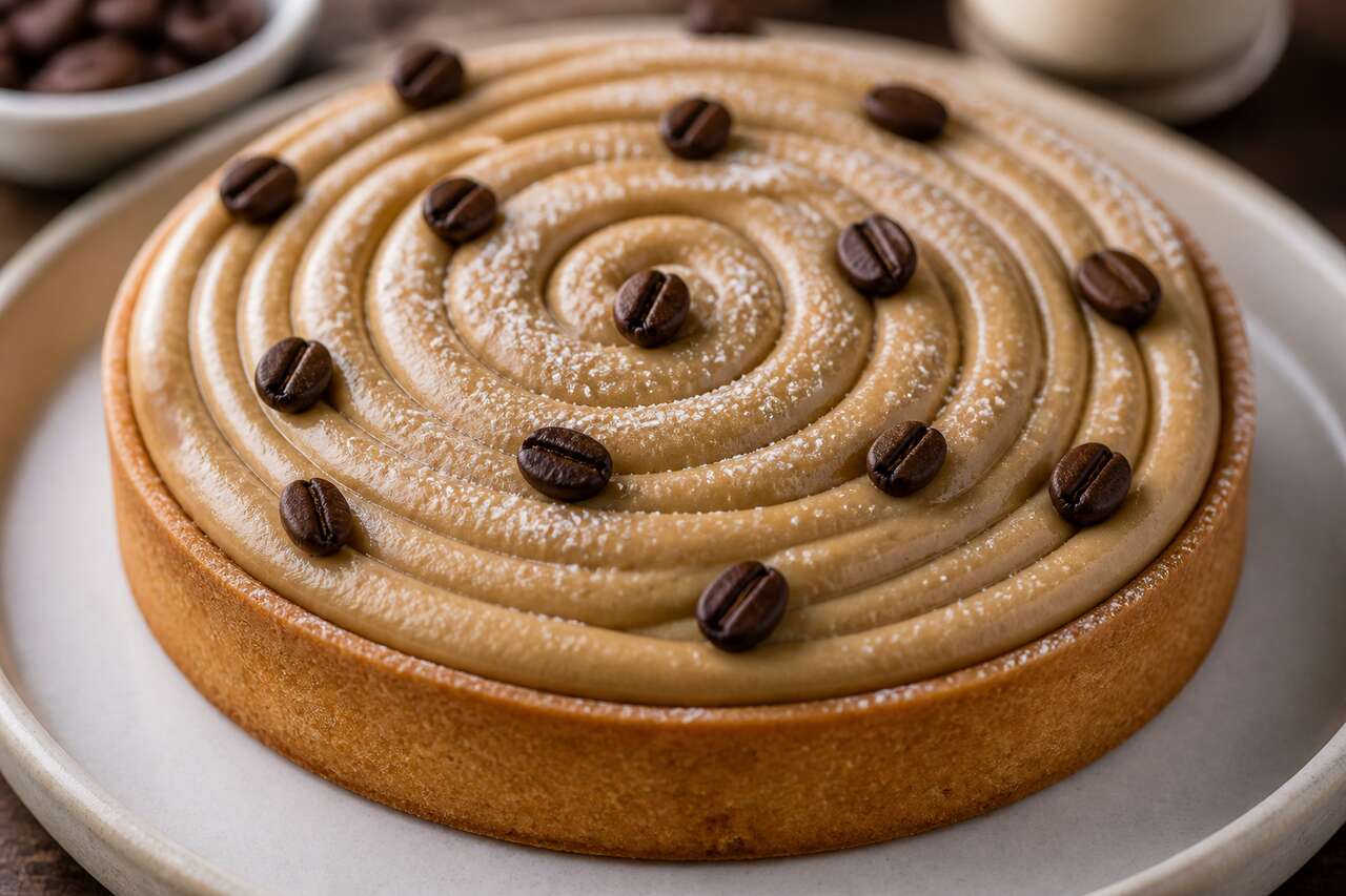 Recette de la tarte au café de Pierre Hermé