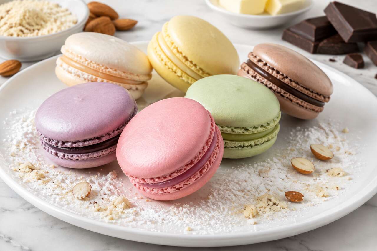 Recette de macarons à la meringue française