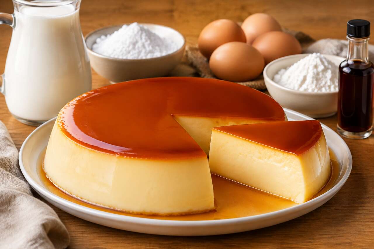 Recette de flan sans pâte au Magimix