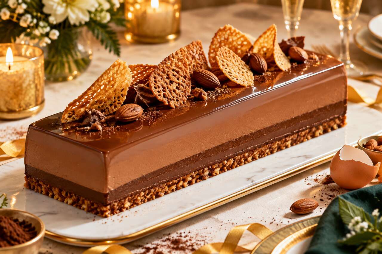 Royal au chocolat (Trianon) : la recette festive parfaite pour un anniversaire