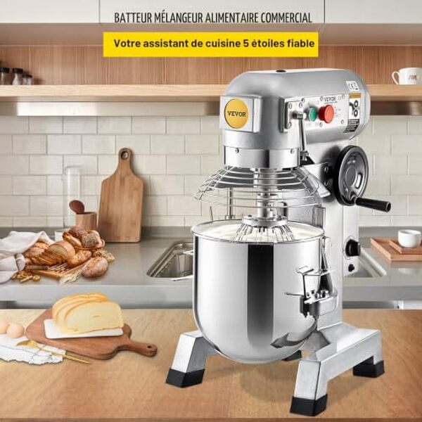 Découvrez notre test complet du robot pâtissier vEvor 14 L : performances, capacité et polyvalence pour tous vos besoins culinaires. Avis détaillé et comparatif.