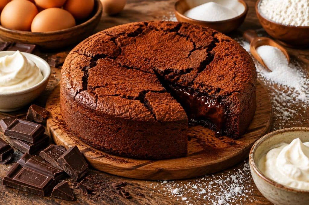 Recette du fondant au chocolat sans beurre