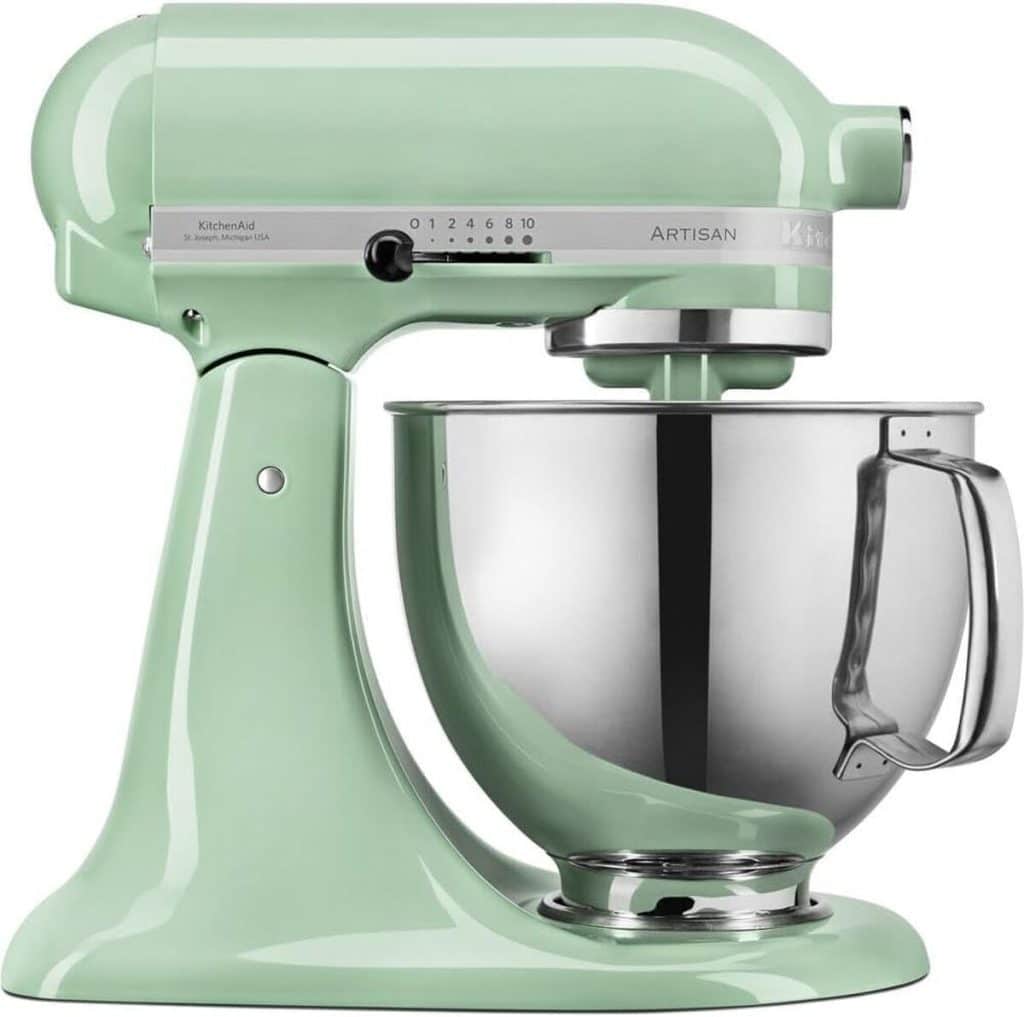 Test du robot pâtissier KitchenAid Artisan : multifonction pistache