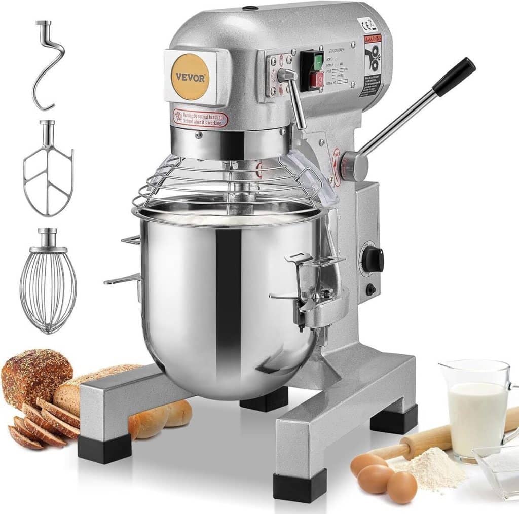 Test du robot pâtissier VEVOR 14 L : puissance et polyvalence en cuisine