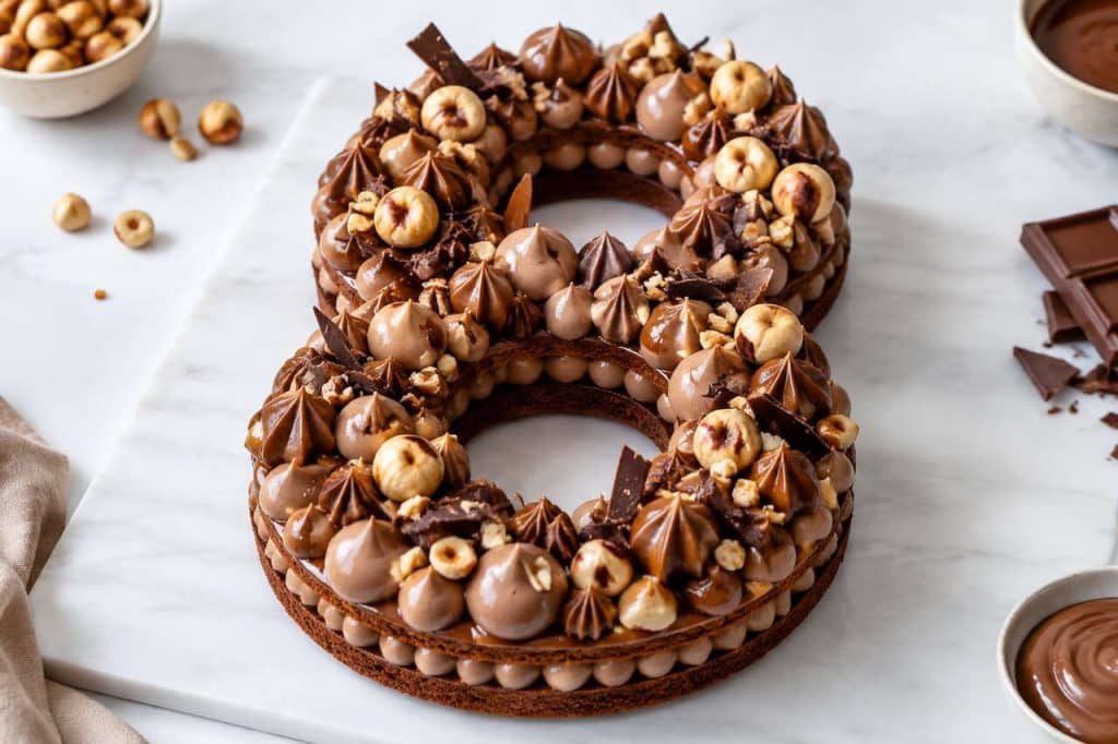 Recette du number cake au chocolat au lait et praliné noisette