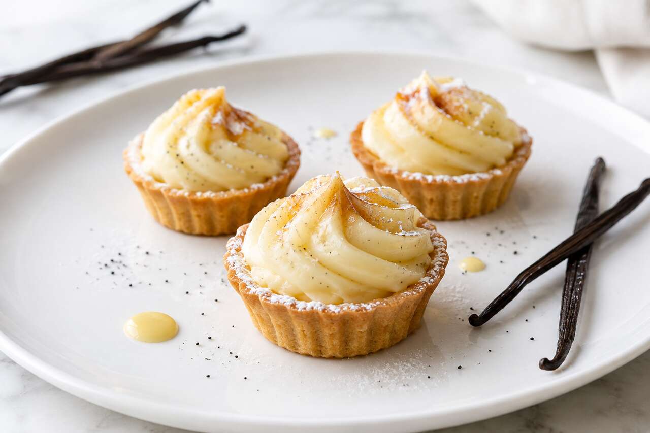 Recette de tartelettes 100 % vanille