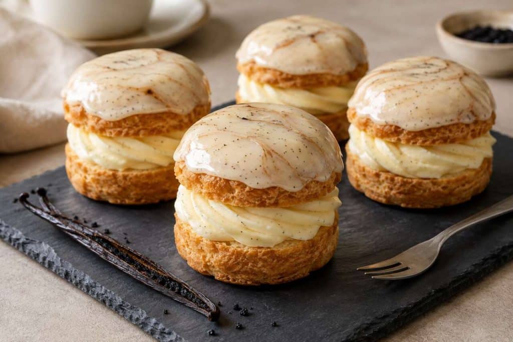 Recette du chou cylindrique 100 % vanille