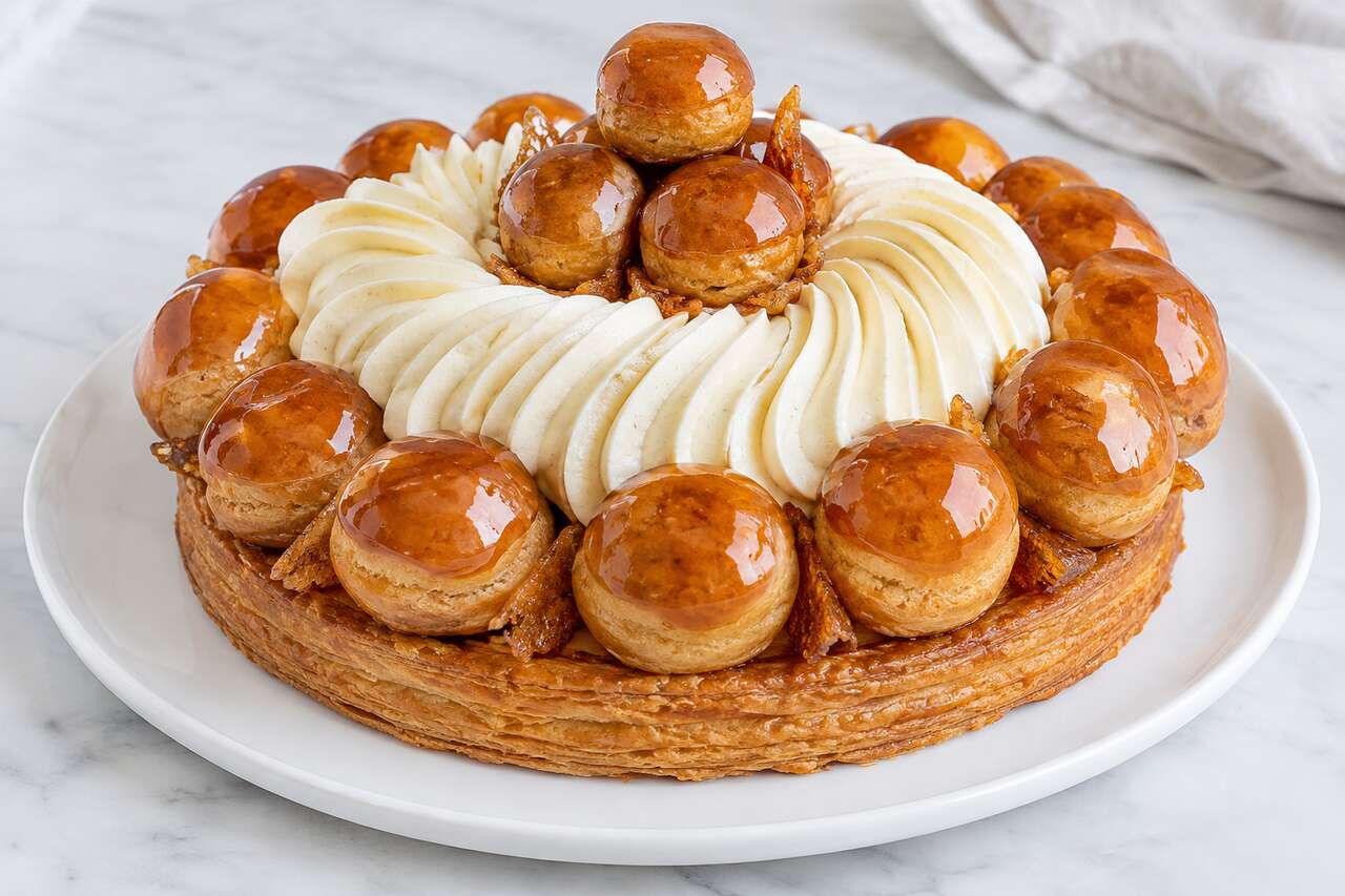 Recette du saint-honoré à la vanille