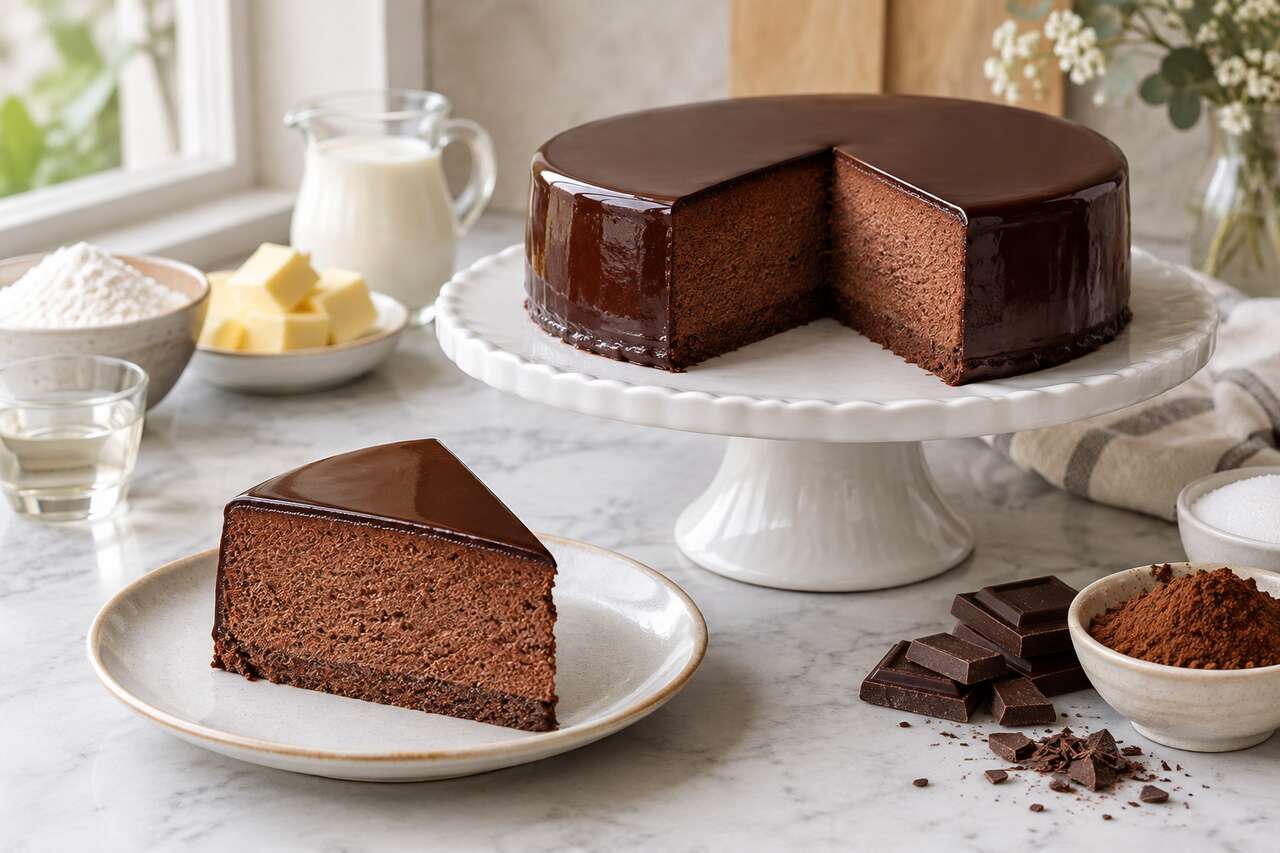 Recette du gâteau au chocolat Bellevue de Christophe Felder