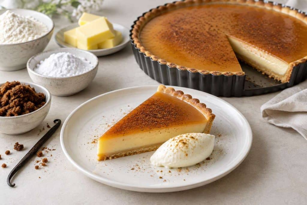 Recette de tarte à la vanille et au muscovado