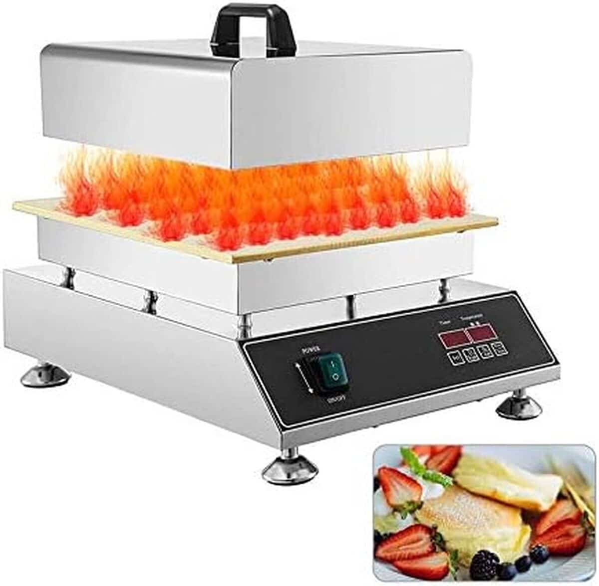 Test de la hzexun, machine à gaufres 1500W antiadhésive