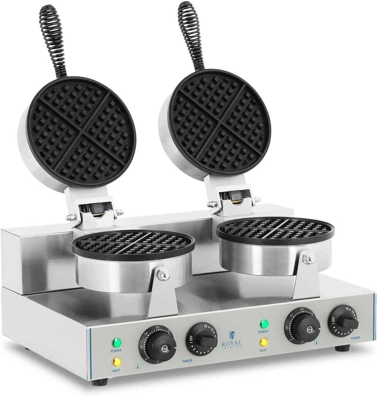 Test du gaufrier double Royal Catering RCWM-2600-R : performance et design